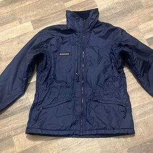 Columbia Deep Blue Windbreaker